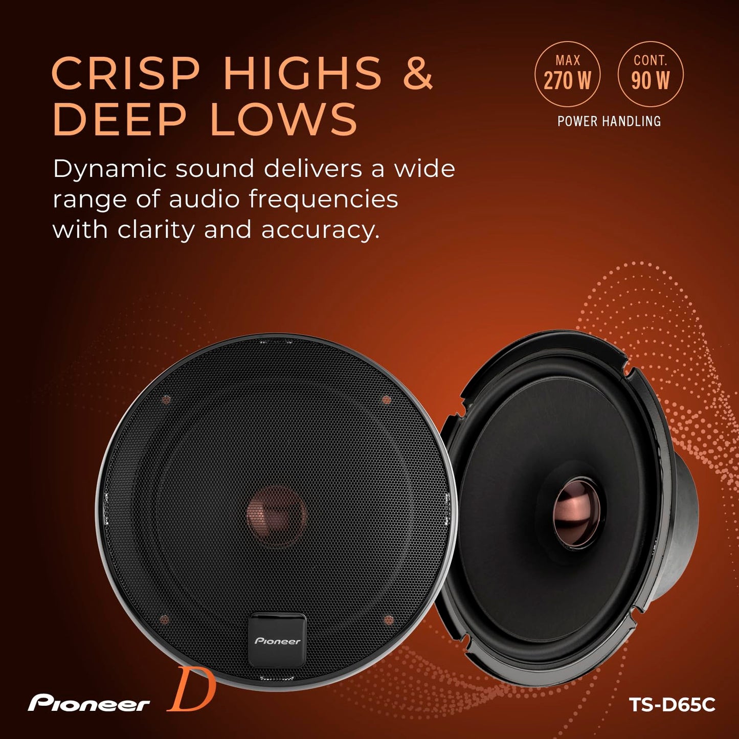 PIONEER TS-D Speakers