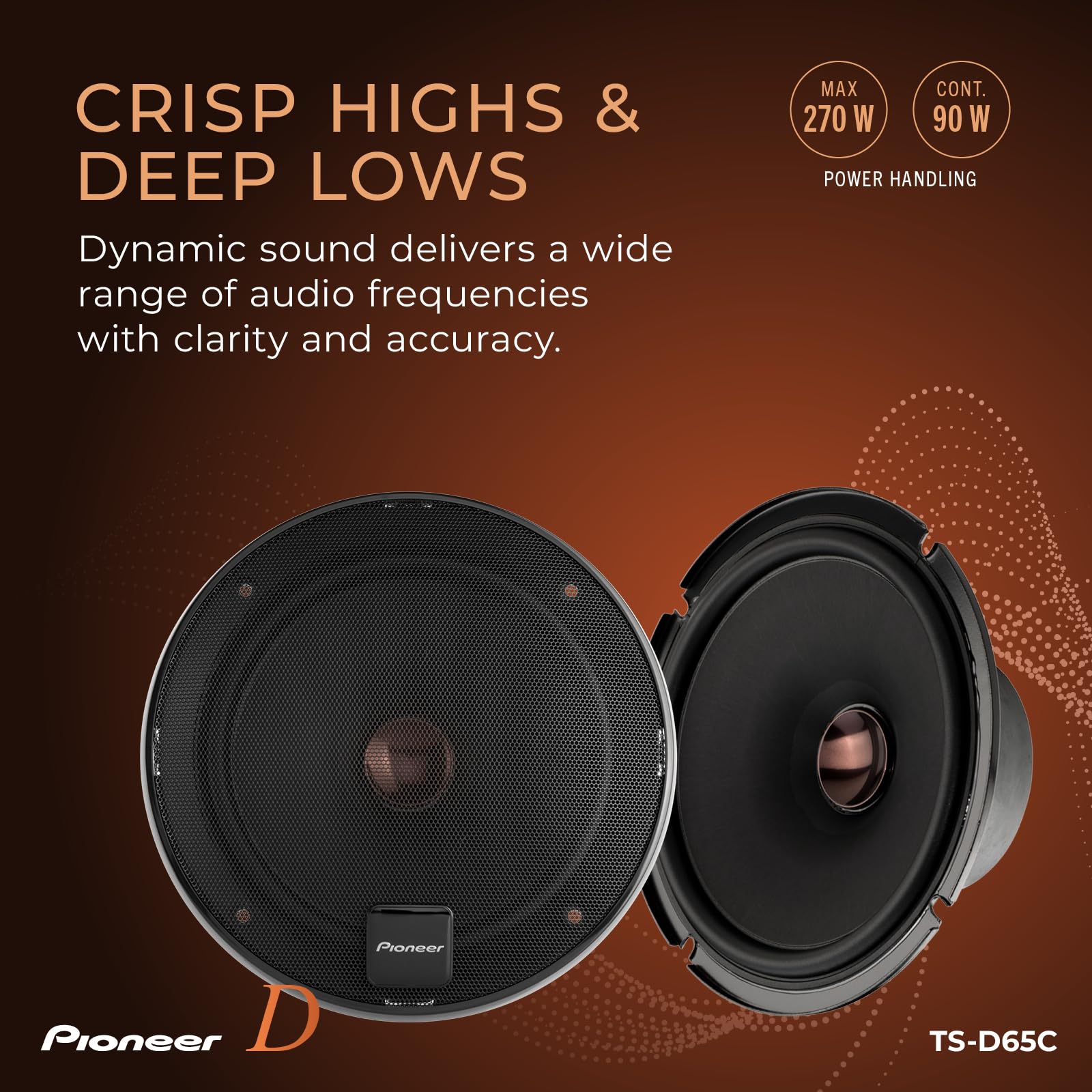 PIONEER TS-D Speakers