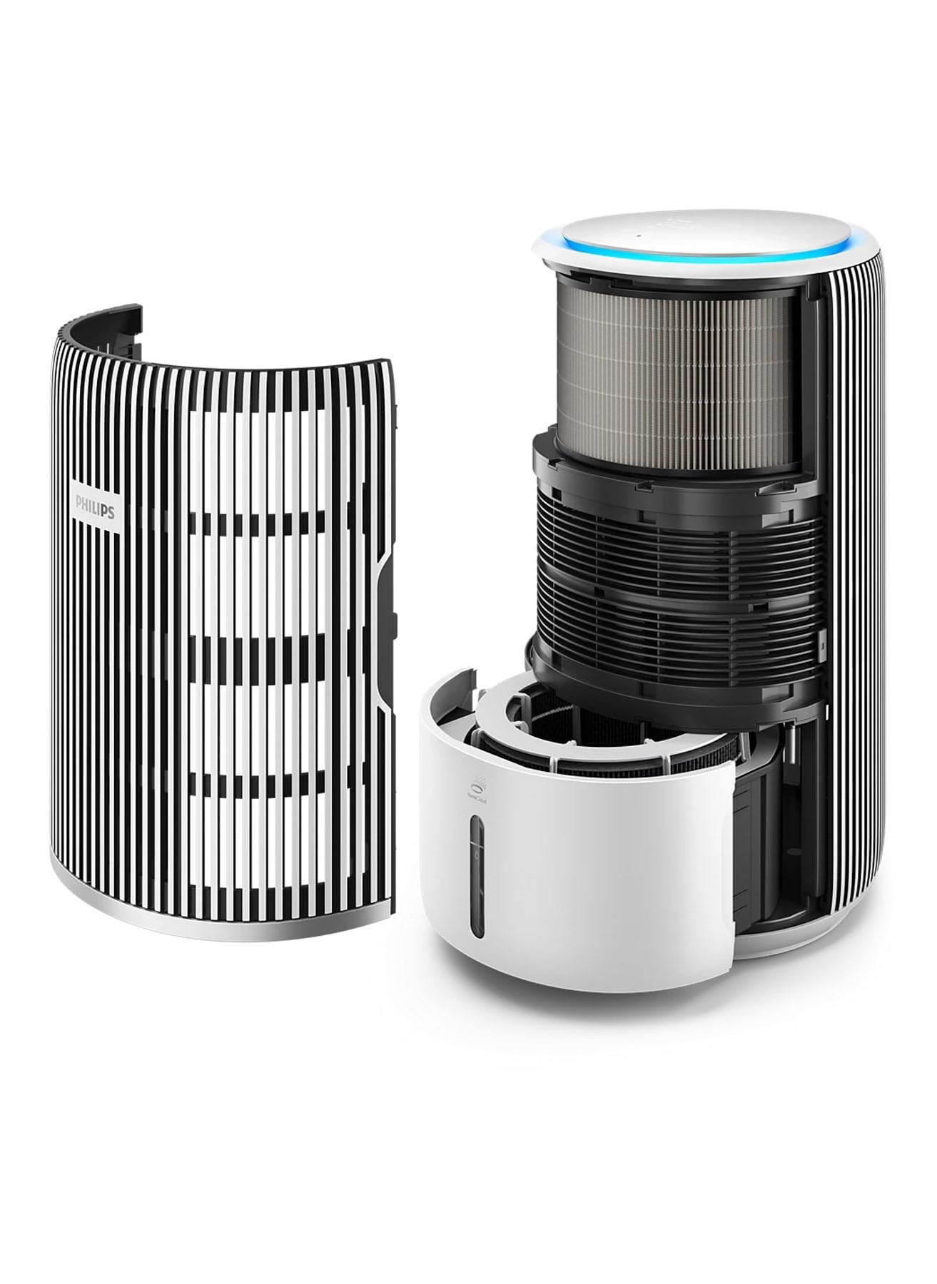 Philips AC3420/10 PureProtect Water 3400 Series Smart 2-in-1 Air Purifier and Humidifier