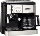 De'Longhi BCO431.S Dual Function Coffee Machine Espresso And Drip Coffee,Espresso Machine,Silver/Black (international warranty)