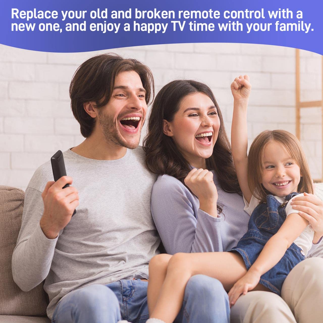 Elypaddye Universal Remote for All Samsung Smart TV Replacement Remote Control for Samsung Control for Samsung LCD LED UHD QLED Series TV with Netflix Prime Video Buttons