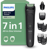 ماكينة التشذيب متعددة الاستخدامات MG7922/15 من Philips | مجموعة عناية 13 في 1 لتشذيب الوجه والشعر والجسم | مشط دقيق لتسريح مثالي | 120 دقيقة من الاستخدام اللاسلكي، مقاومة للماء