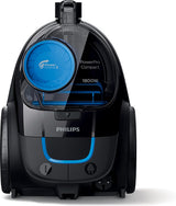 PHILIPS PowerCyclone 7 2000W Bagless PowerPro Active Vacuum Cleaner, FC9570/62, Black/Dark Royal Blue - International Version