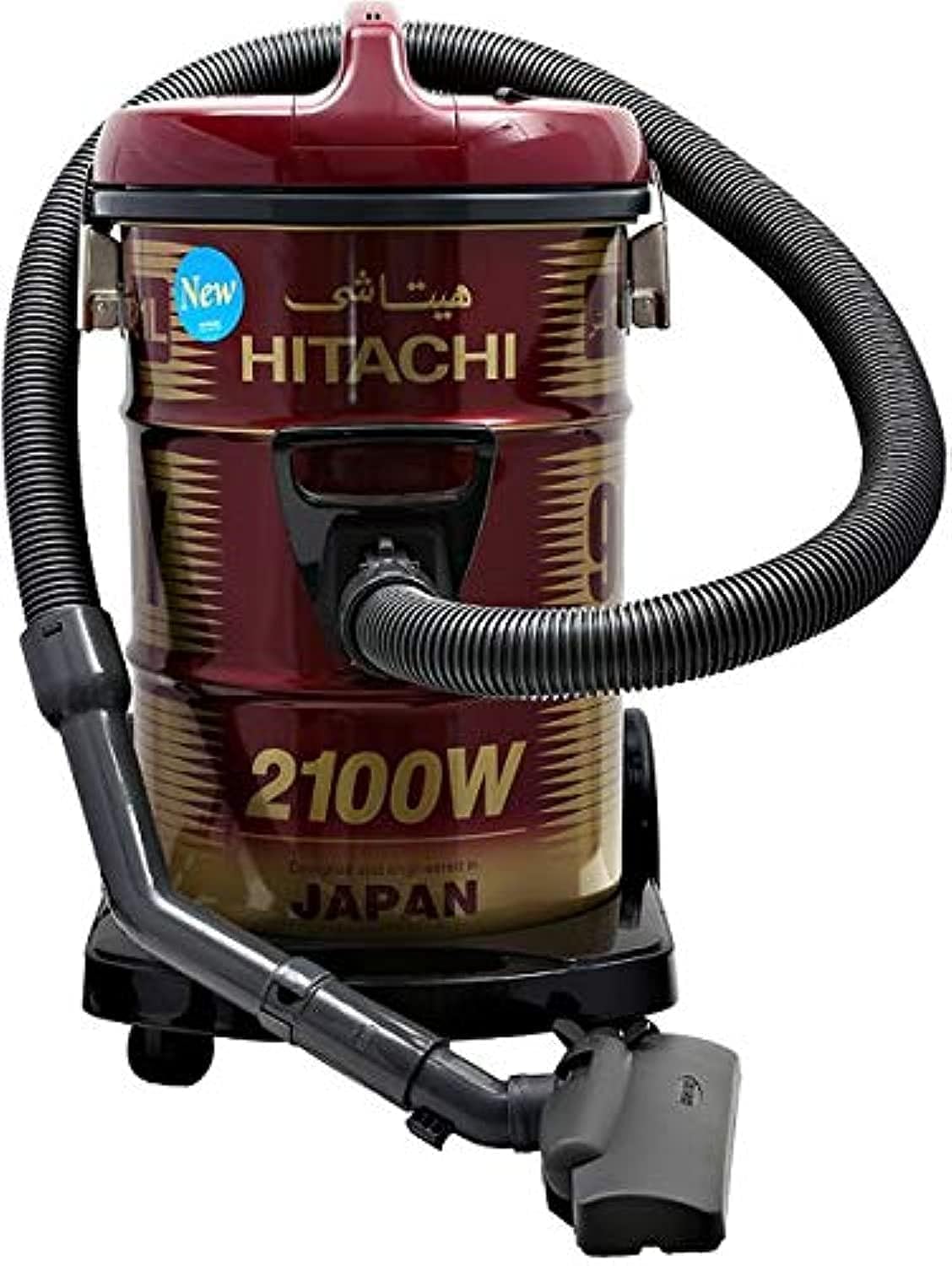 Hitachi Drum Type Vacuum Cleaner, Red, CV960Y24CBSWR