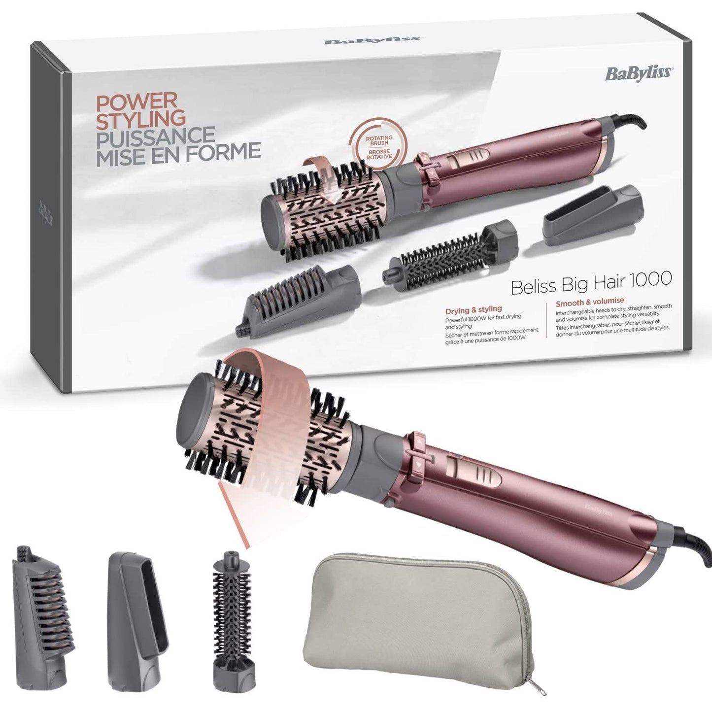 BaByliss Salon Style 1000 Rotating Hot Air Styler