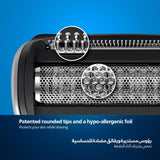 ماكينة تشذيب شعر الجسم BG7025/13 من Philips | أداة تشذيب الجسم والفخذين المقاومة للماء | أداة لحلاقة شعر الجسم، مشط قابل للتعديل بـ 5 إعدادات للطول | 80 دقيقة من الاستخدام اللاسلكي، حماية للبشرة