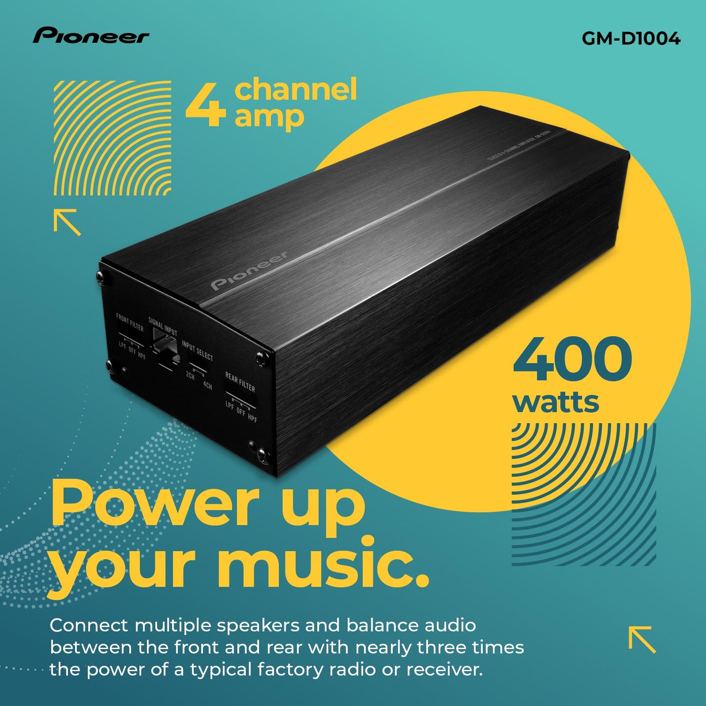 Pioneer GM-D Amplifiers