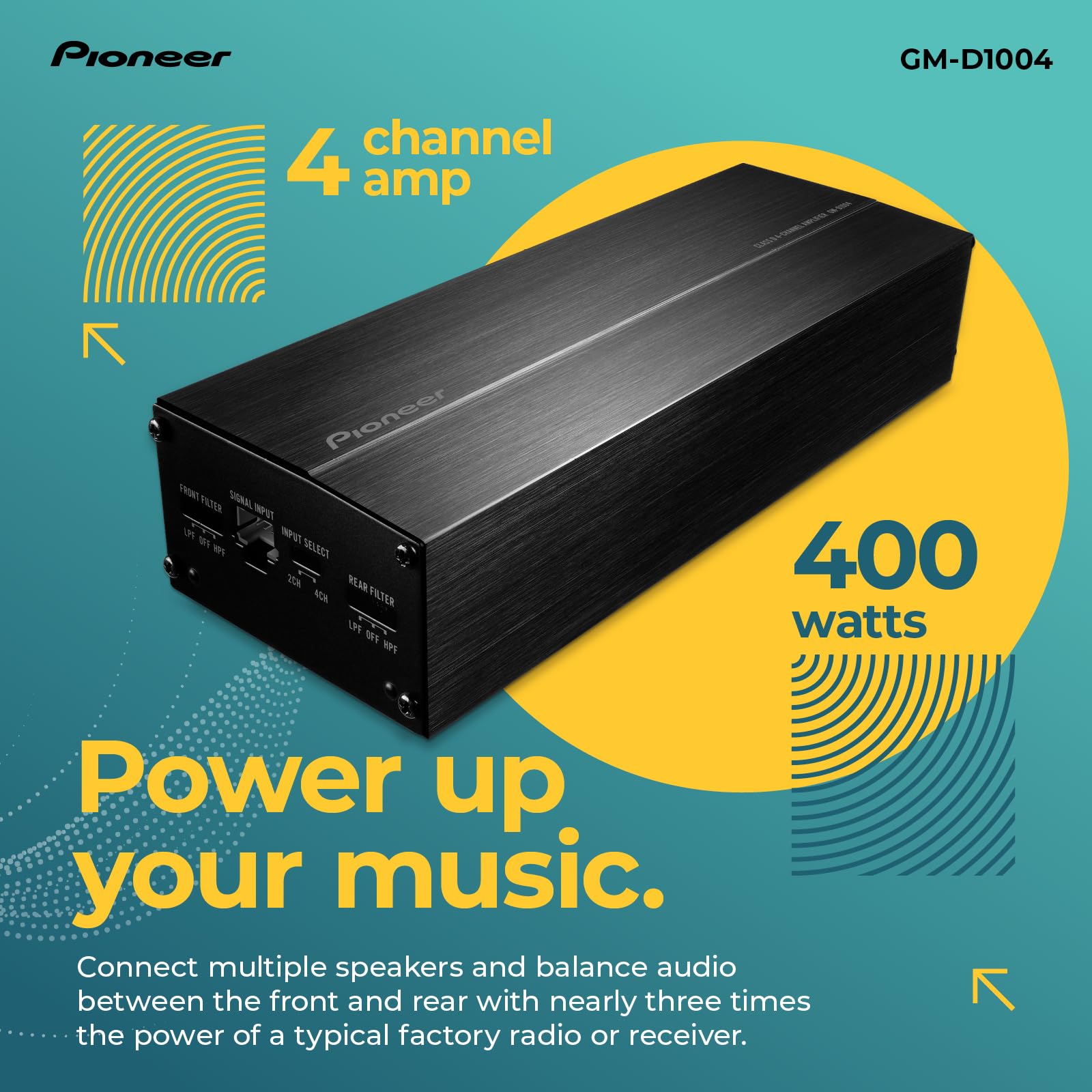 Pioneer GM-D Amplifiers