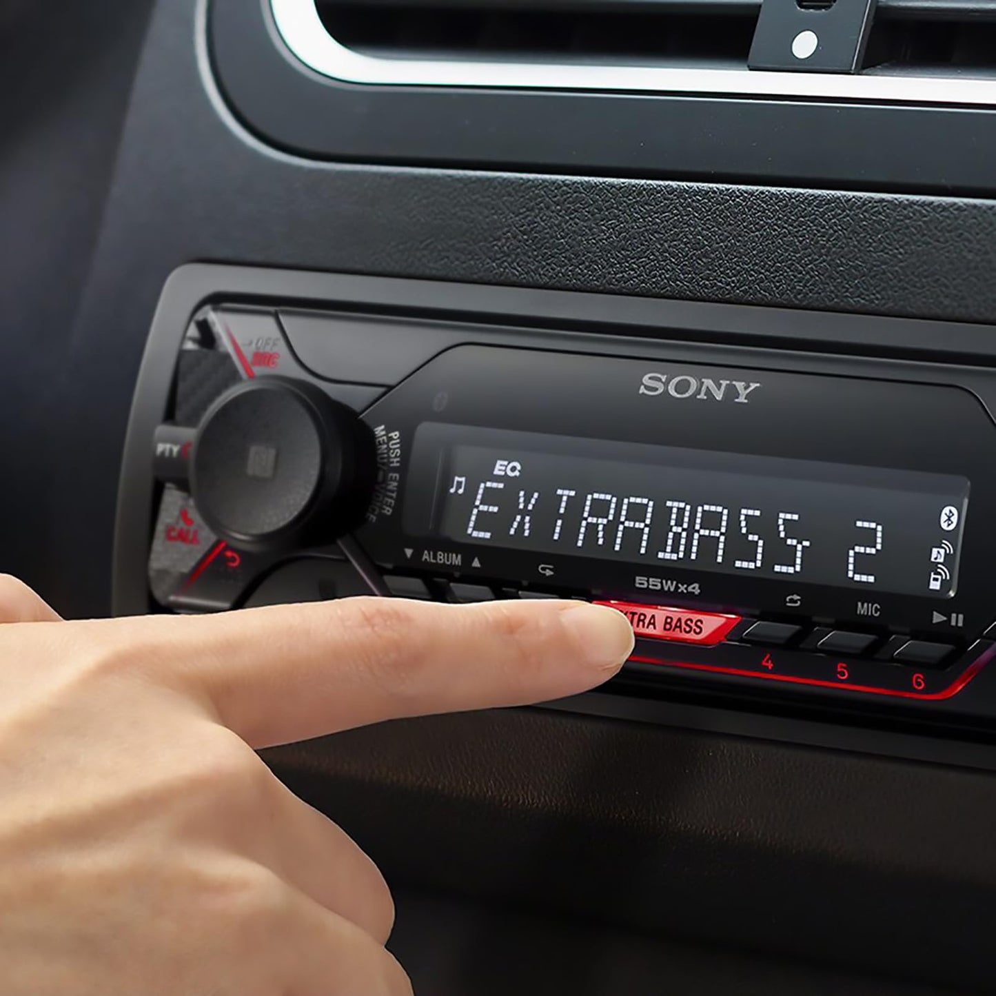 Sony DSX-A410BT 1 DIN 4x55w Bluetooth Mp3 Autostereo