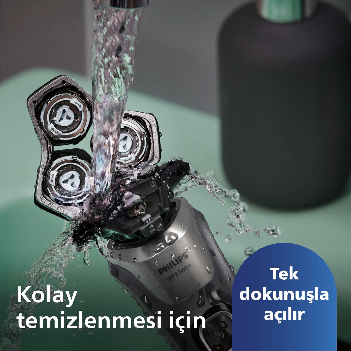 PHILIPS RAZOR SERIES 5000 WET&DRY BLADES STEELPRECISION DYNAMIC SENSOR - S5887.10