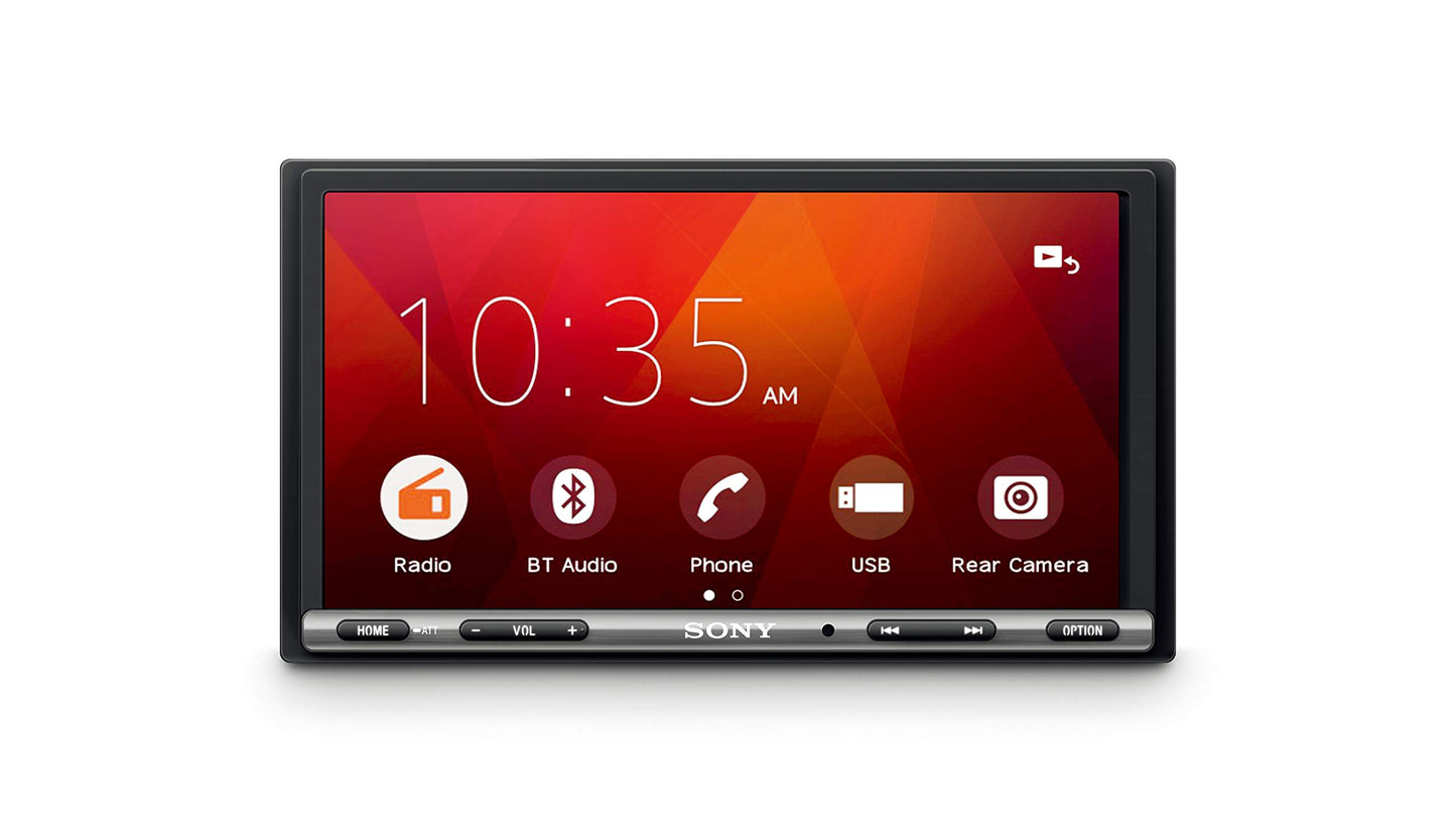 Sony Xav-3500 Bluetooth Media Receiver With Weblink Cast, Car Stereo, 6.95” (17.6cm) Display
