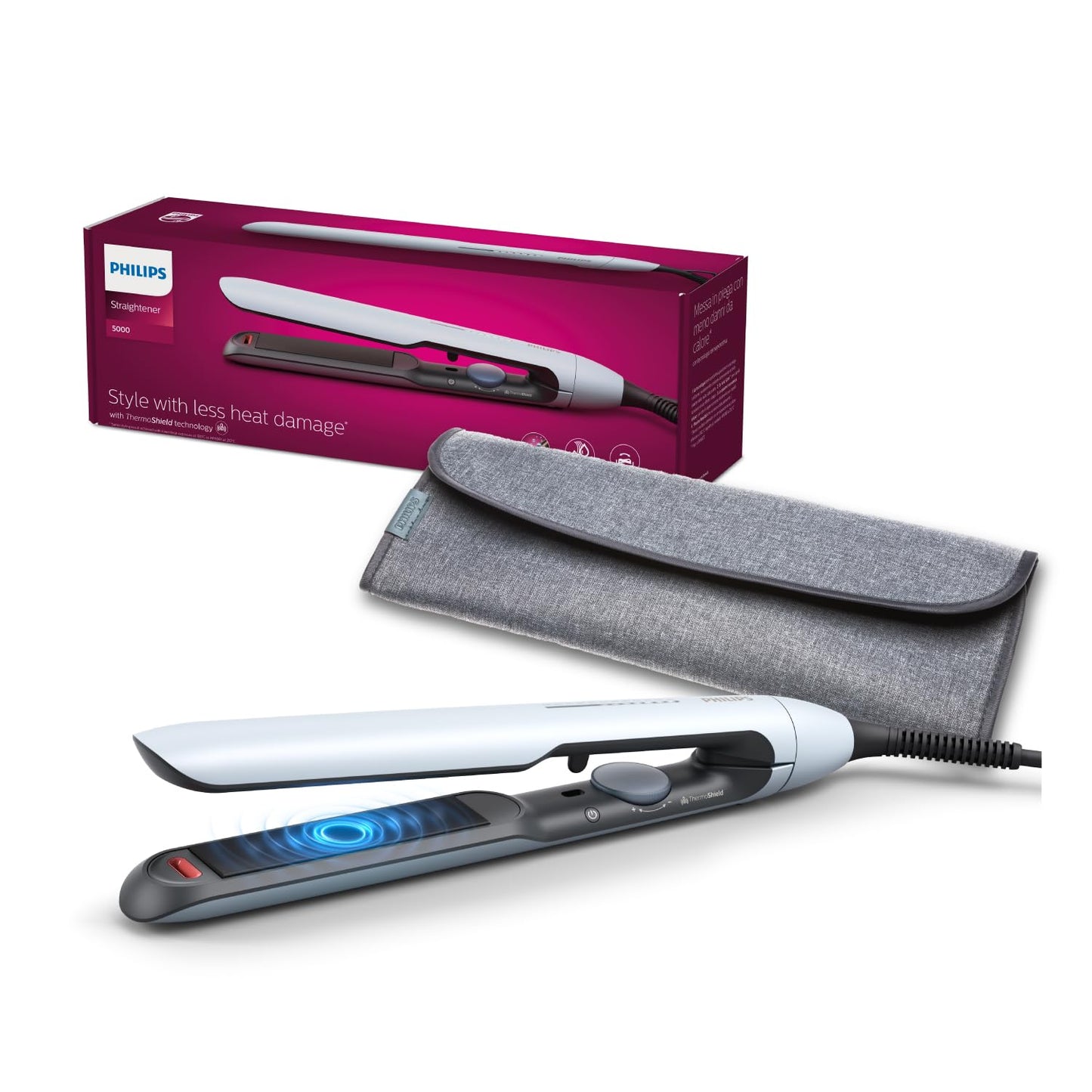 Philips Haargltter der 5000er Serie mit ThermoShield Technologie