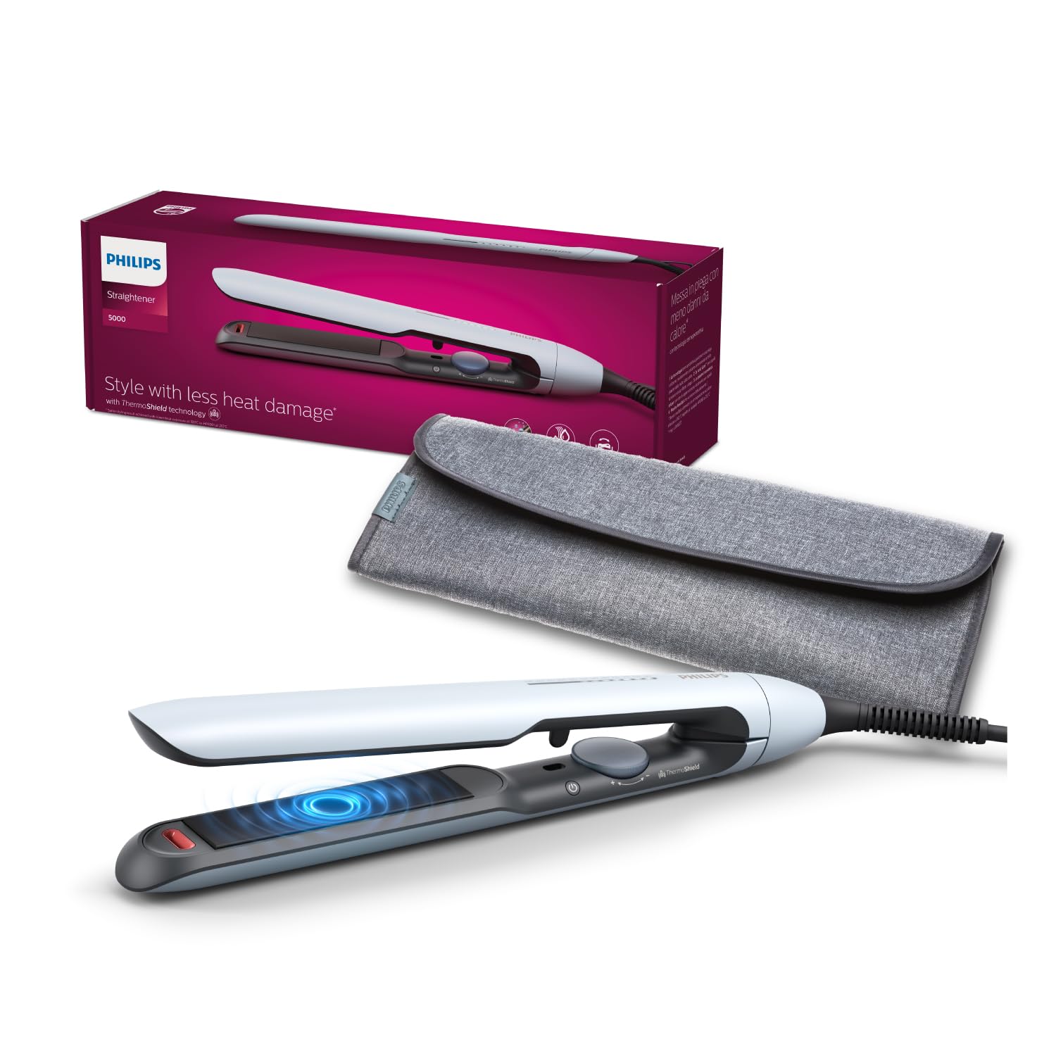 Philips Haargltter der 5000er Serie mit ThermoShield Technologie