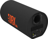 JBL BassPro Tube 12 Inch 30 cm Subwoofer Auto Active, Tube Bass Box with 450 W Max Class D Amplifier, Powerful Bass Amplification Complete Solution, Patented Deep Bass Slipstream Port, Remote Control