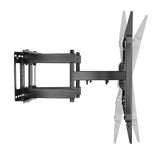 Skilltech SH 960P Full Motion TV Wall Mount for 60–105 Inch Flat and Curved TVs, Heavy-Duty Steel and Aluminum Design, Swivel and Tilt Bracket, Supports up to 90 kg, VESA up to 900x600