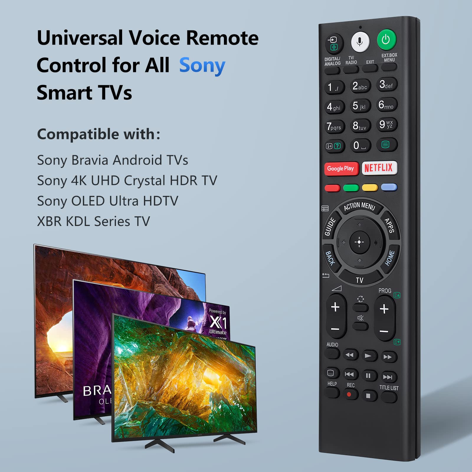 Universal Replacement Remote Control for TCL tv Remote