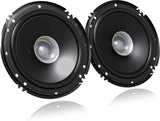 Jvc Cs-J610X 300W Dual Cone Speaker System, 6.5-Inch Size