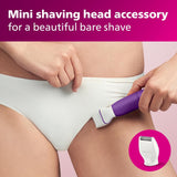 Philips Beauty Bikini Genie Cordless Trimmer for Bikini Line Hair Removal, with Shaving Head and Comb, BRT383/50