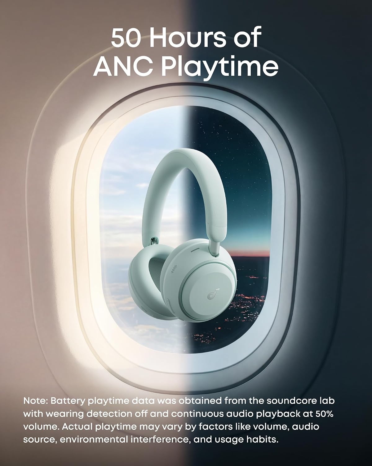 Soundcore by Anker Space 2 ANC Headphones UAE | 50H LDAC Bluetooth 6.1 – AED 449
