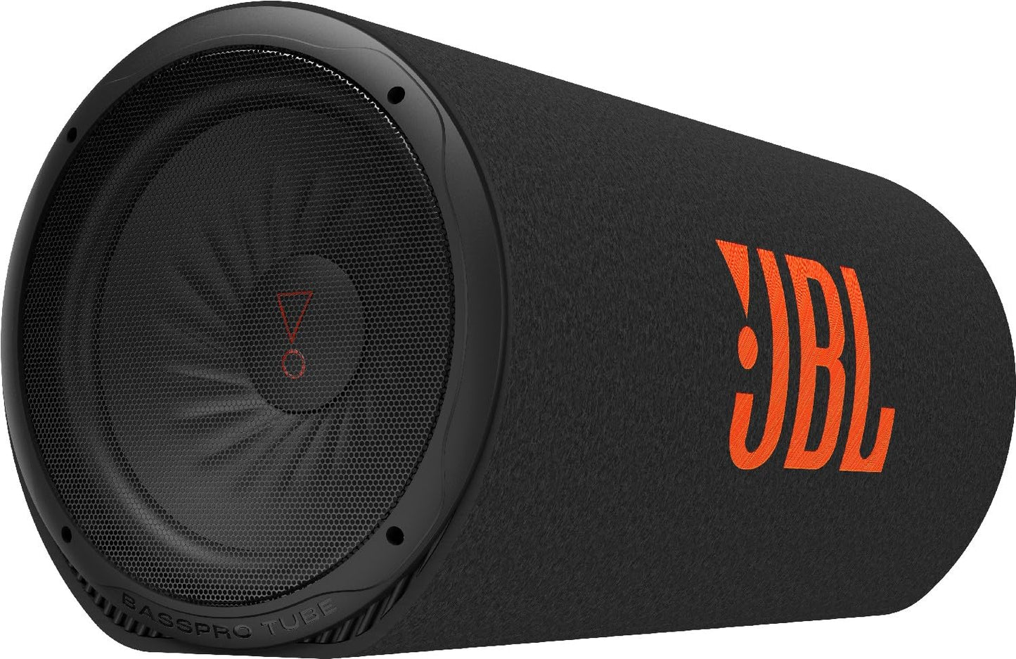 JBL BassPro Tube 12 Inch 30 cm Subwoofer Auto Active, Tube Bass Box with 450 W Max Class D Amplifier, Powerful Bass Amplification Complete Solution, Patented Deep Bass Slipstream Port, Remote Control