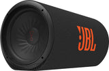 JBL BassPro Tube 12 Inch 30 cm Subwoofer Auto Active, Tube Bass Box with 450 W Max Class D Amplifier, Powerful Bass Amplification Complete Solution, Patented Deep Bass Slipstream Port, Remote Control