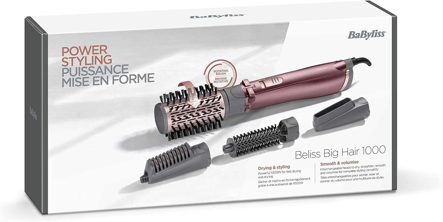 BaByliss Salon Style 1000 مجفف هواء ساخن دوار برو