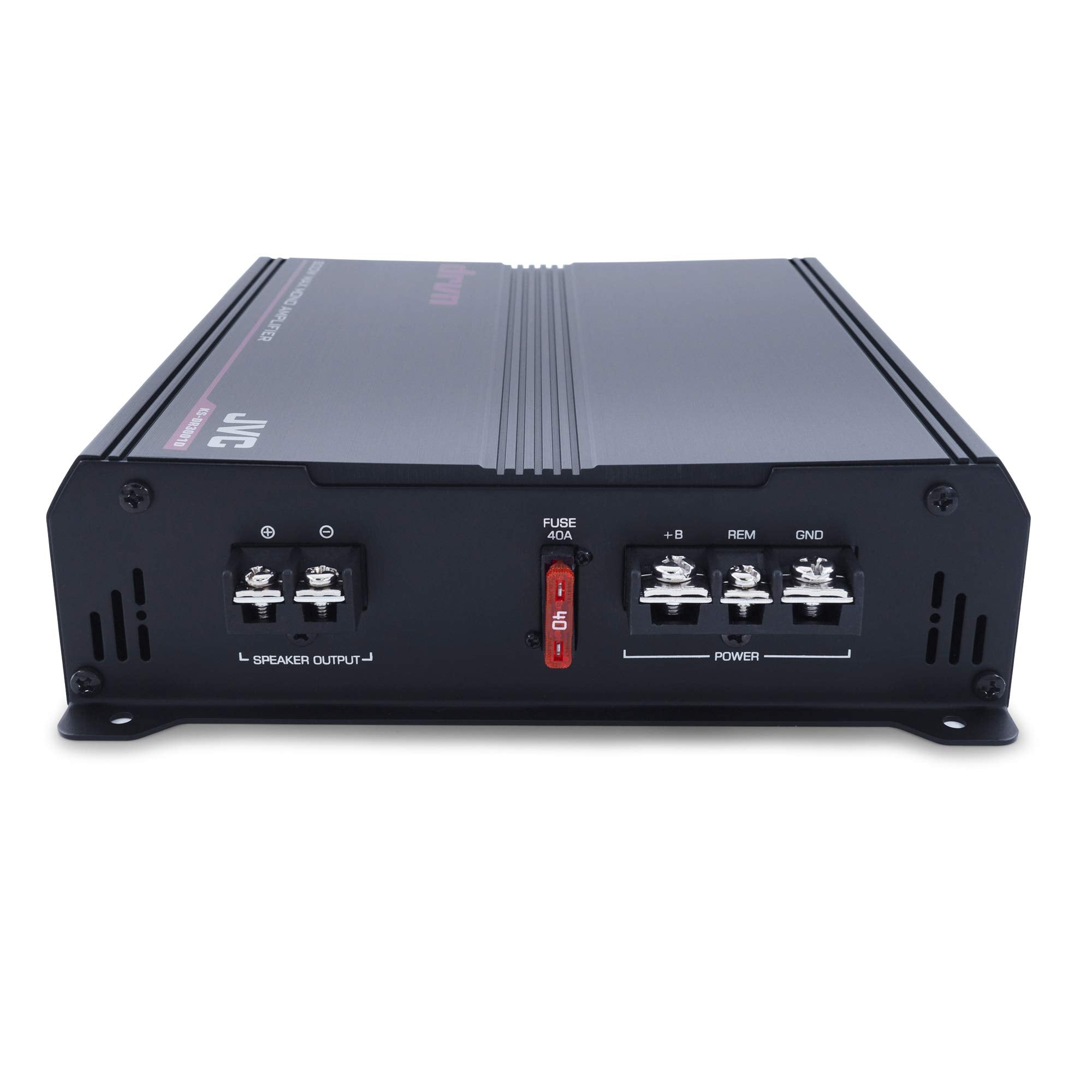 JVC KS-DR3001D 800W Peak DRVN Series Class-D 2-Ohm Stable Monoblock Power Amplifier