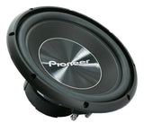 Pioneer TS-A300D4 12 Inch 1500 Watts Max Power Dual 4-Ohm Voice Coil A Series Car Audio Stereo Subwoofer Loudspeakers / Free Alphasonik Earbuds