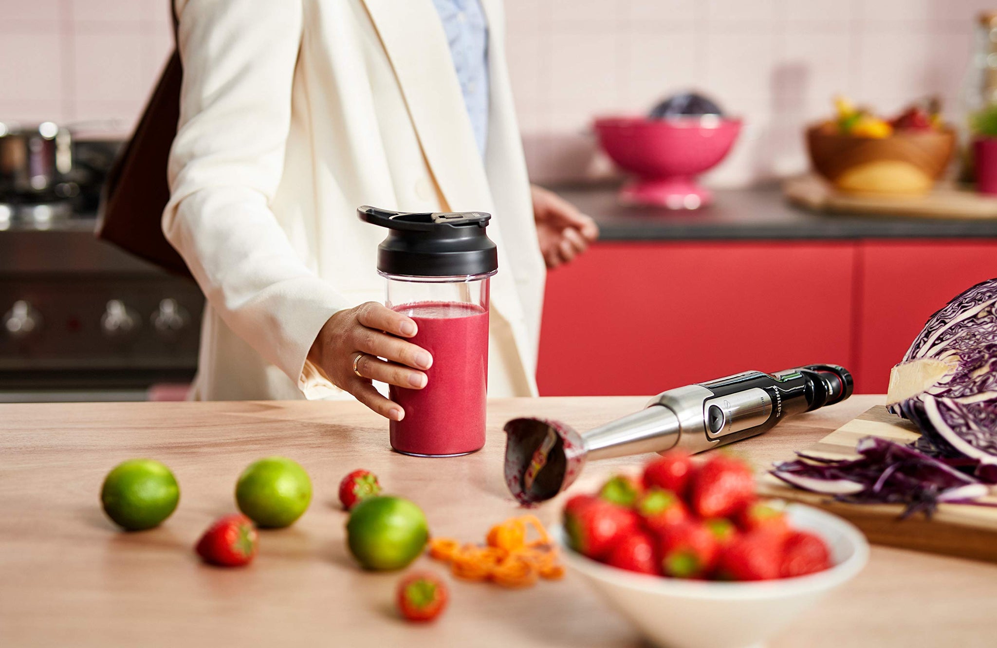 Philips Viva Collection HR2657/90 Blender Stainless Steel - Blenders (Stainless Steel, China, Stainless Steel, 800 W)