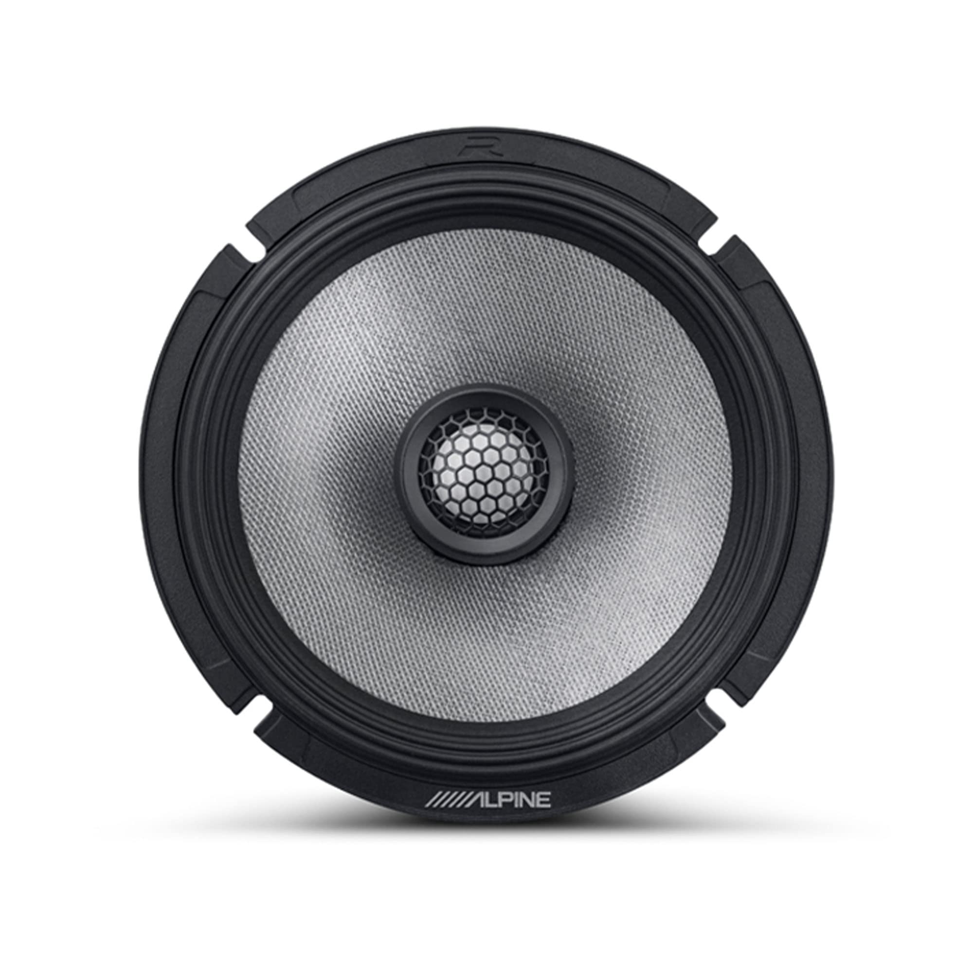 Alpine 6.5" R2 High-Resolution Speaker Bundle - A Pair of Pro-Series R2-S652 2-Way Component Speakers & a Pair of R2-S65 6.5" Coaxial Speakers