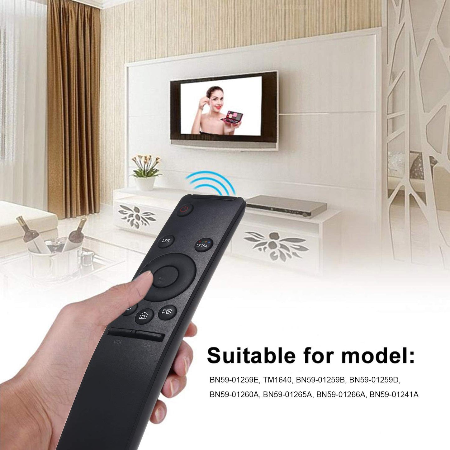 tbear Universal IR Wireless Controller Remote Control for Samsung 4K