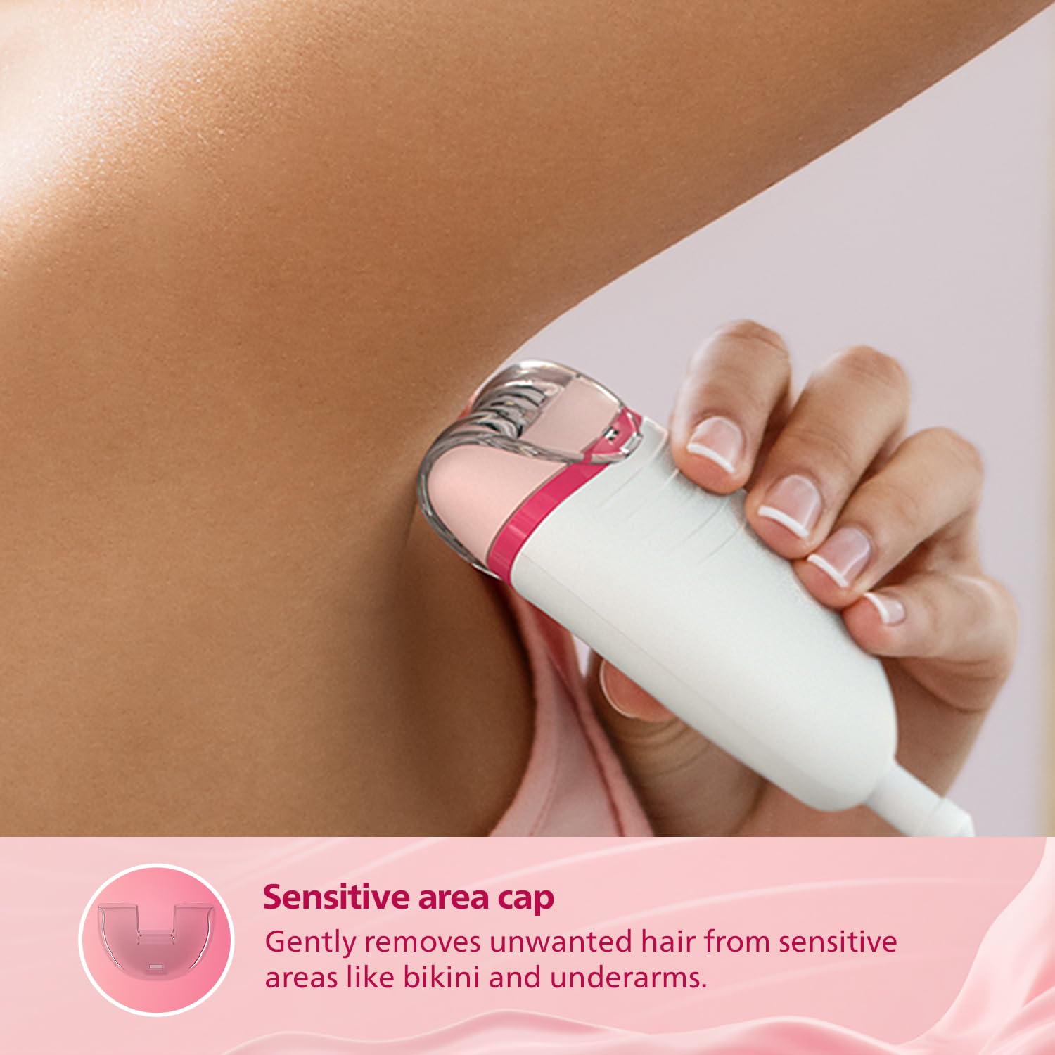 Philips BRE235/00 Satinelle Essential Corded Compact Epilator for Women