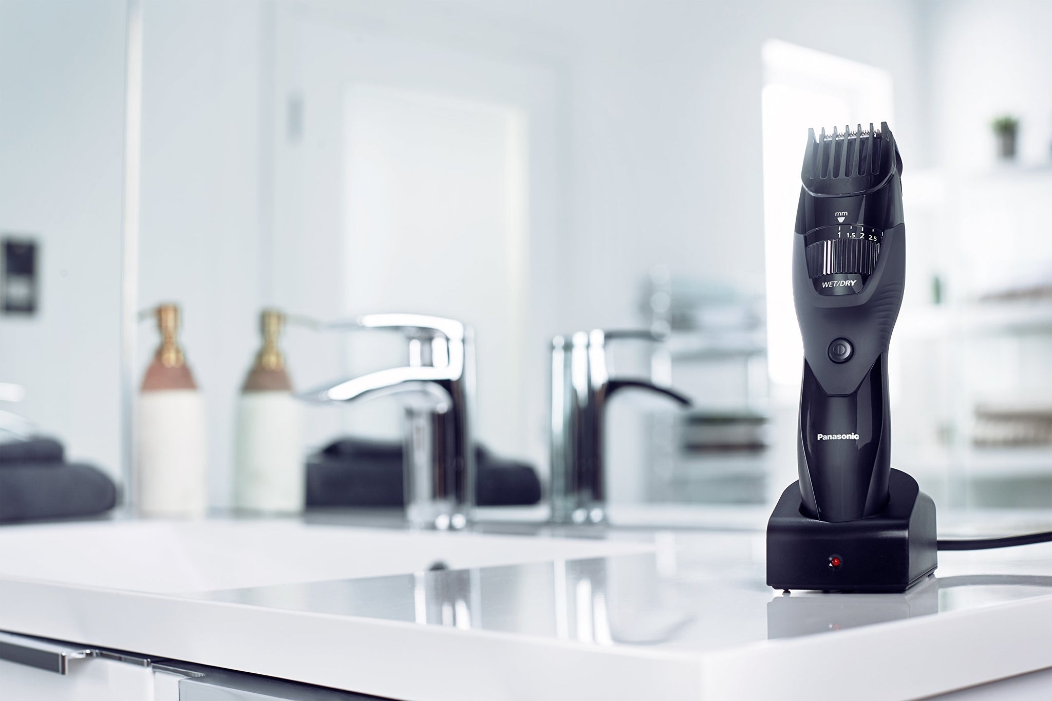 Panasonic Wet & Dry Electric Beard and Body Trimmer for Men