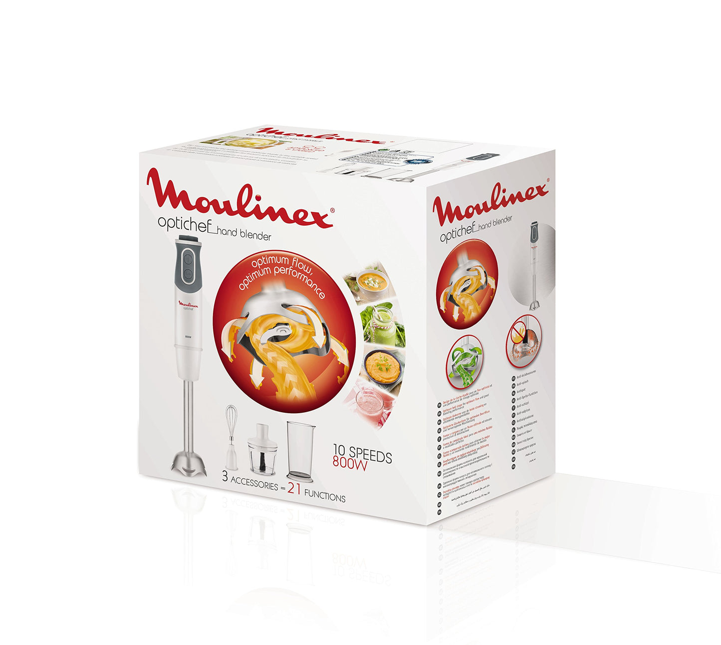 Moulinex dd6421 Immersion Blender, 0.8L, 800W