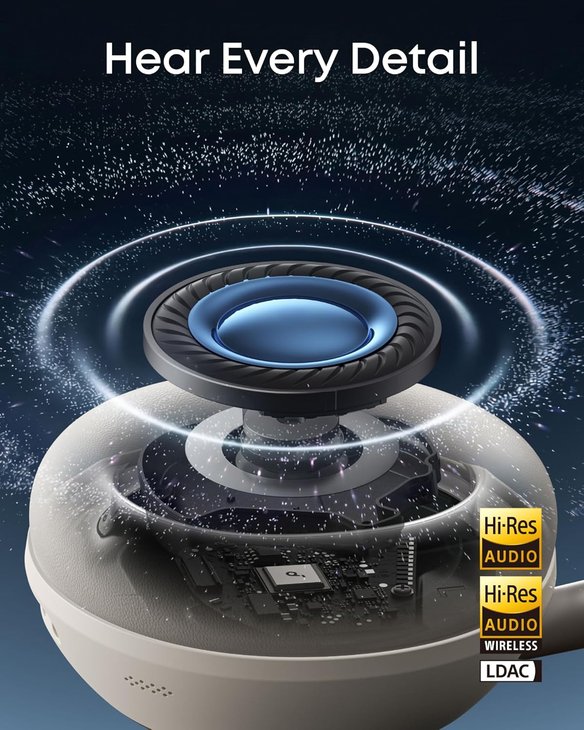 Soundcore by Anker Space 2 ANC Headphones UAE | 50H LDAC Bluetooth 6.1 – AED 449