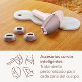 Philips Lumea Prestige IPL Epilator, Pulsed Light, Wireless, 4 Smart Heads (Body, Bikini, Underarms and Face) and SmartSkin Sensor, Pink BRI958/00
