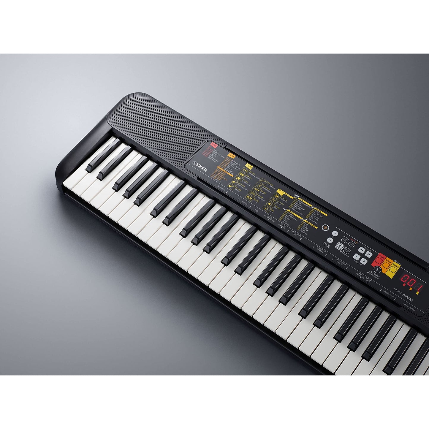 Yamaha PSR-F52 Digital Keyboard, schwarz