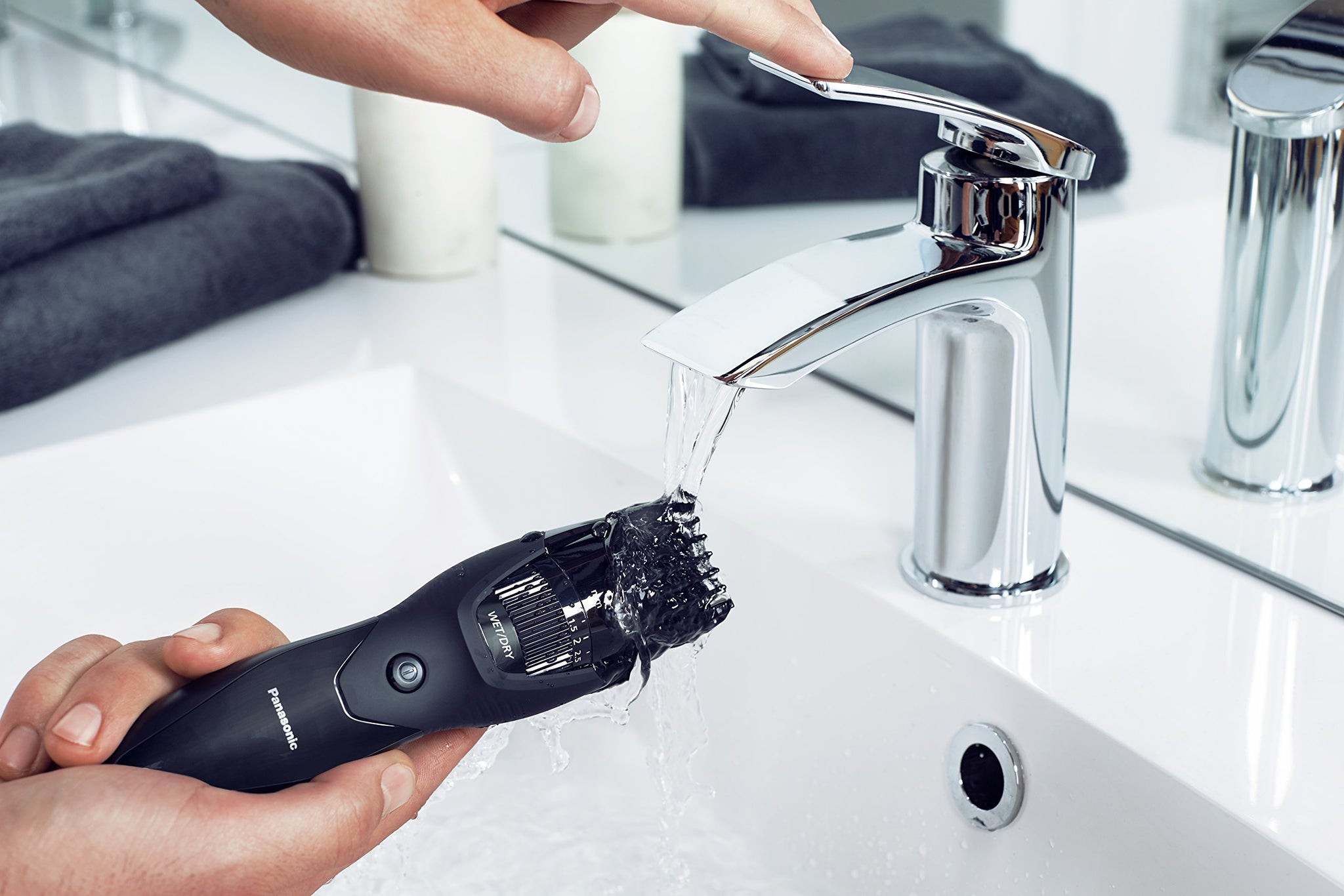 Panasonic Wet & Dry Electric Beard and Body Trimmer for Men