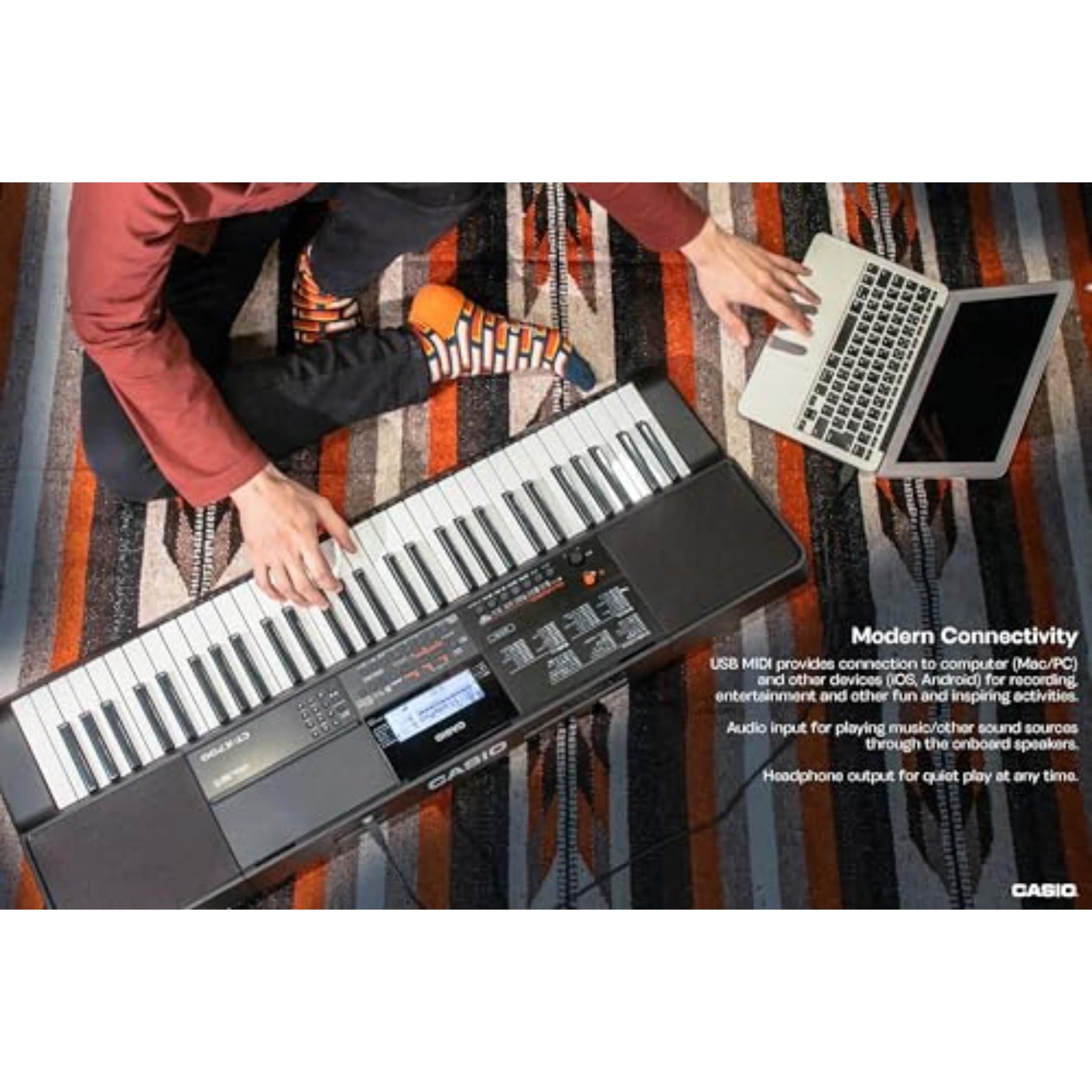 CT-X700 61-Key Portable Keyboard, Carry Case and Pedal