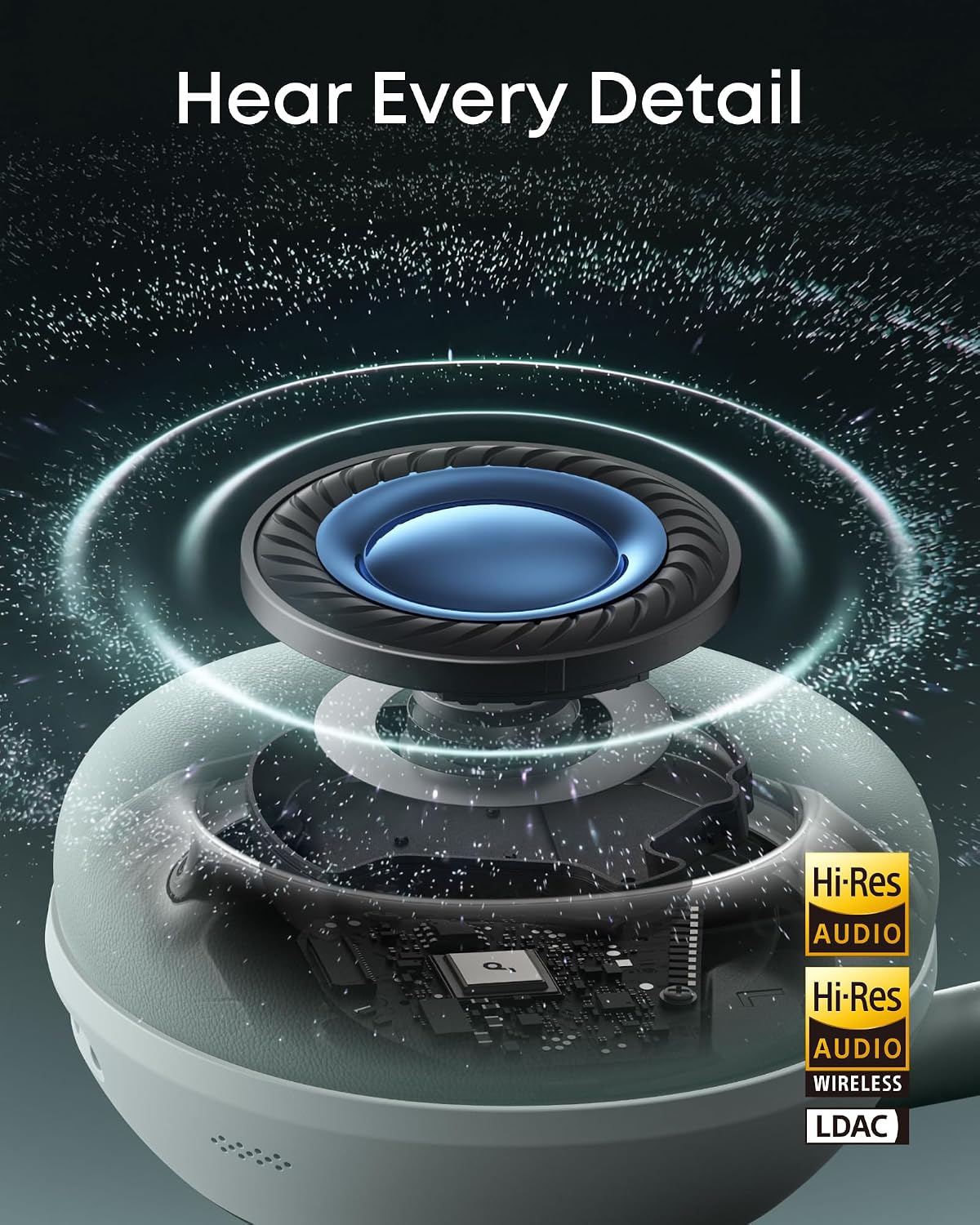 Soundcore by Anker Space 2 ANC Headphones UAE | 50H LDAC Bluetooth 6.1 – AED 449