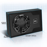 BOSS Audio Systems B12ES 12 Inch Car Subwoofer, 1200 Watts, Built-in Amp