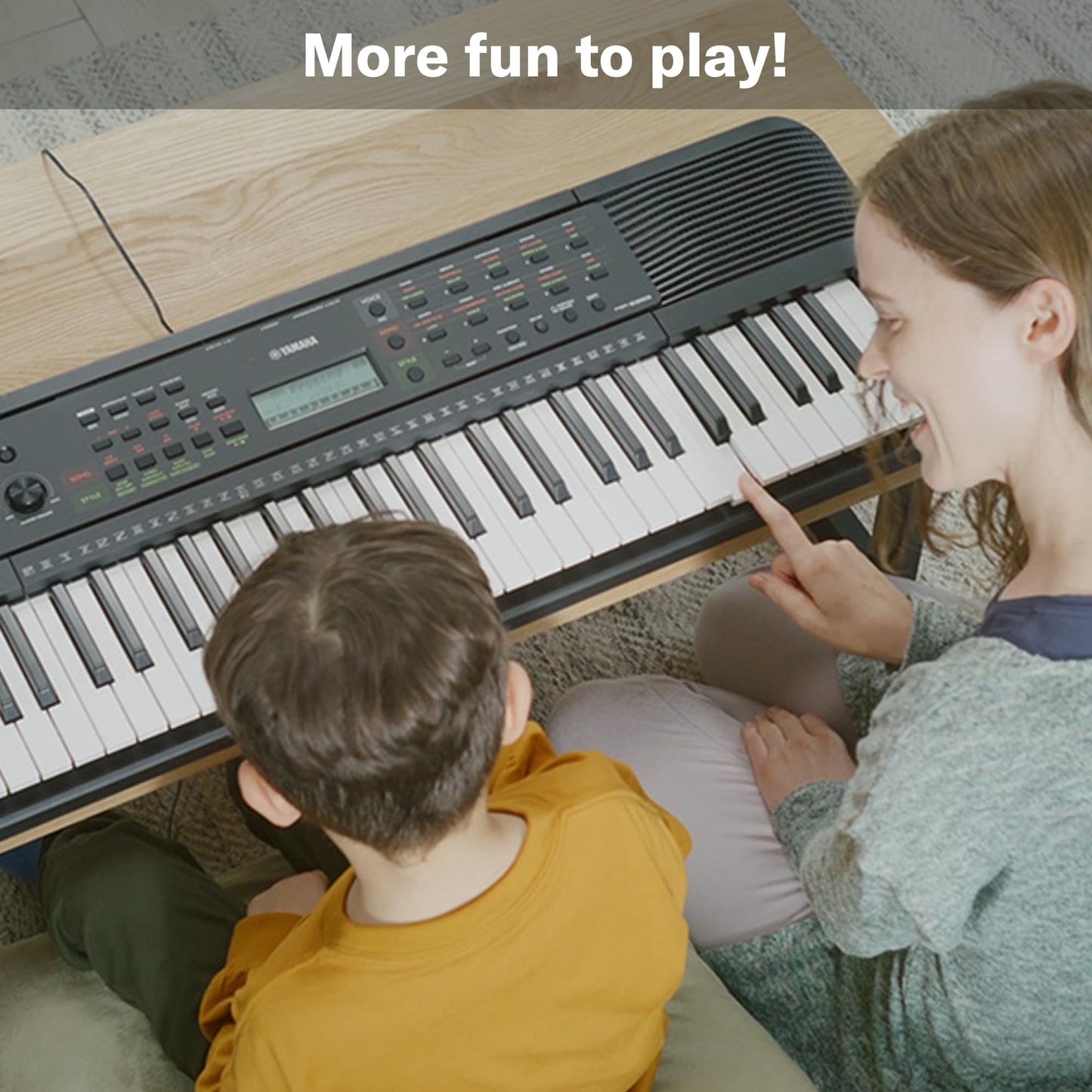 Yamaha PSR-E283 with adapter