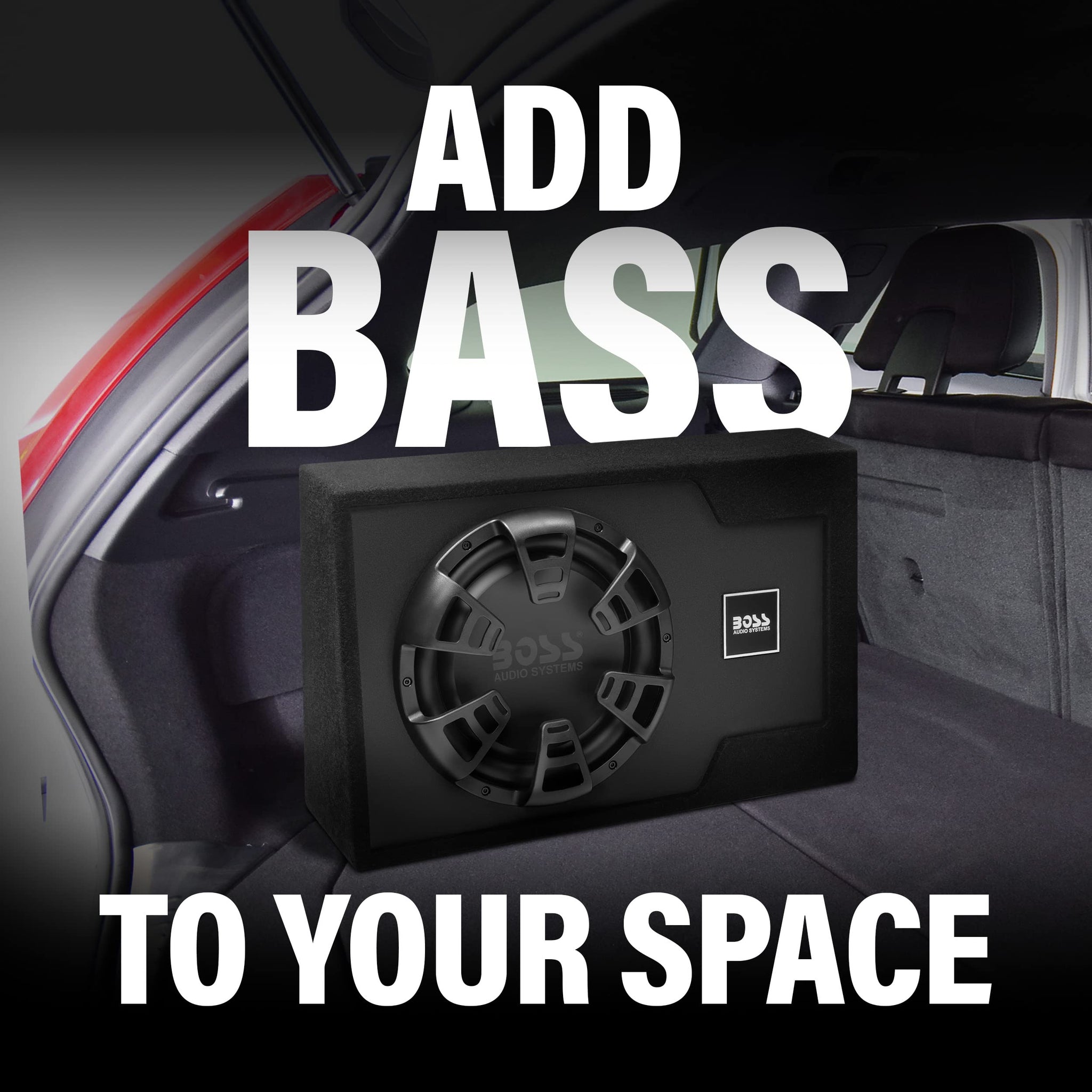 BOSS Audio Systems B12ES 12 Inch Car Subwoofer, 1200 Watts, Built-in Amp