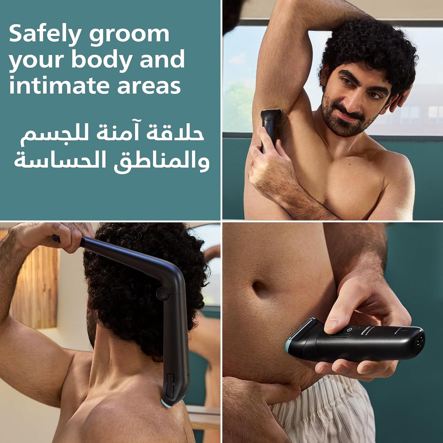 Philips All-in-One Trimmer MG7922/15 | 13-in-1 Face, Hair & Body Grooming | Precision Comb for Exact Styling | 120min Cordless, Showerproof