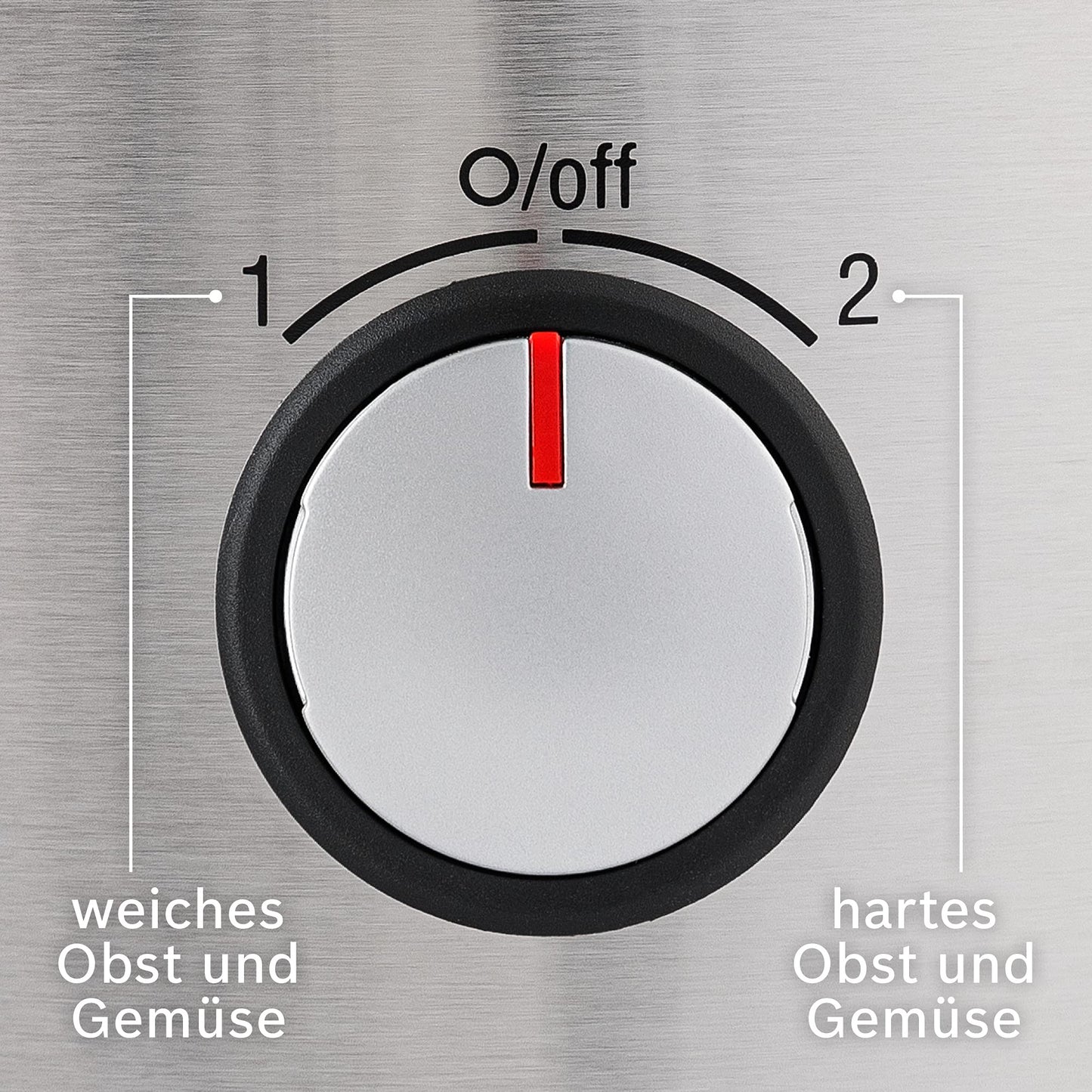 Bosch Stainless Steel Centrifugal Juice Extractor,Silver - MES3500