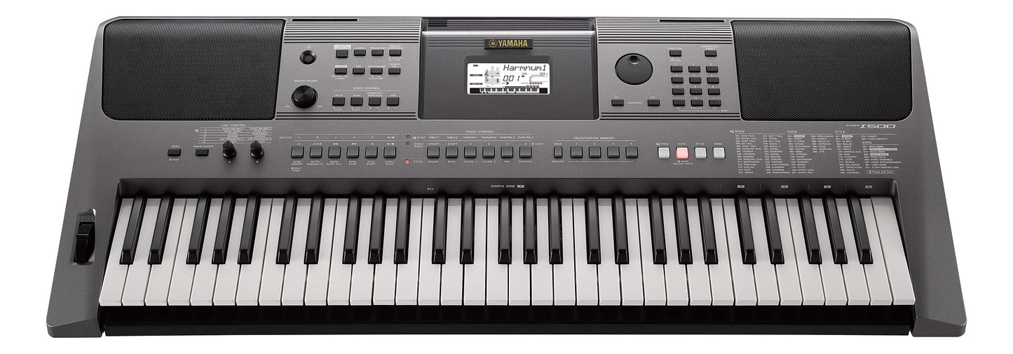 Yamaha Bundle Yamaha PSR-I500 61-key Portable Keyboard With Stand and Case