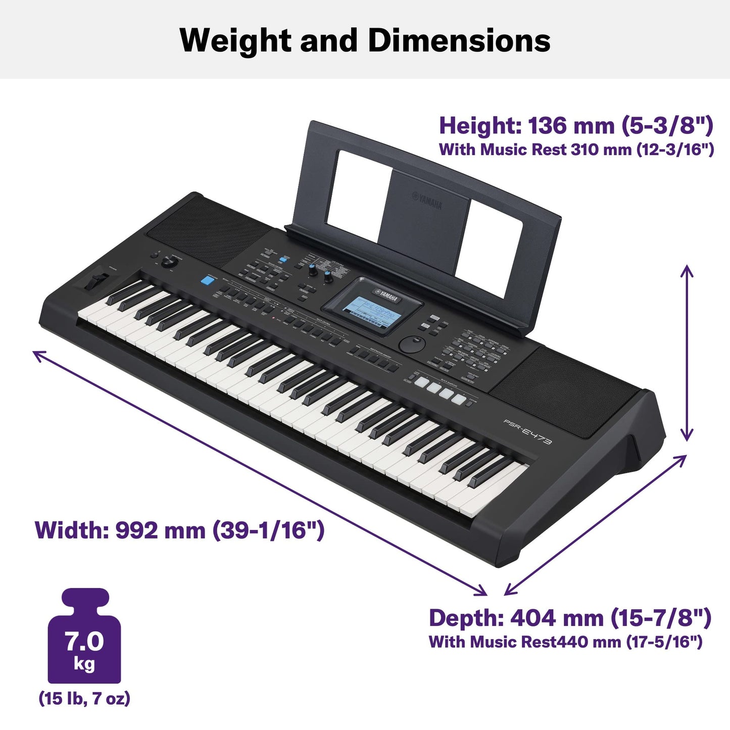 Yamaha PSR-E473