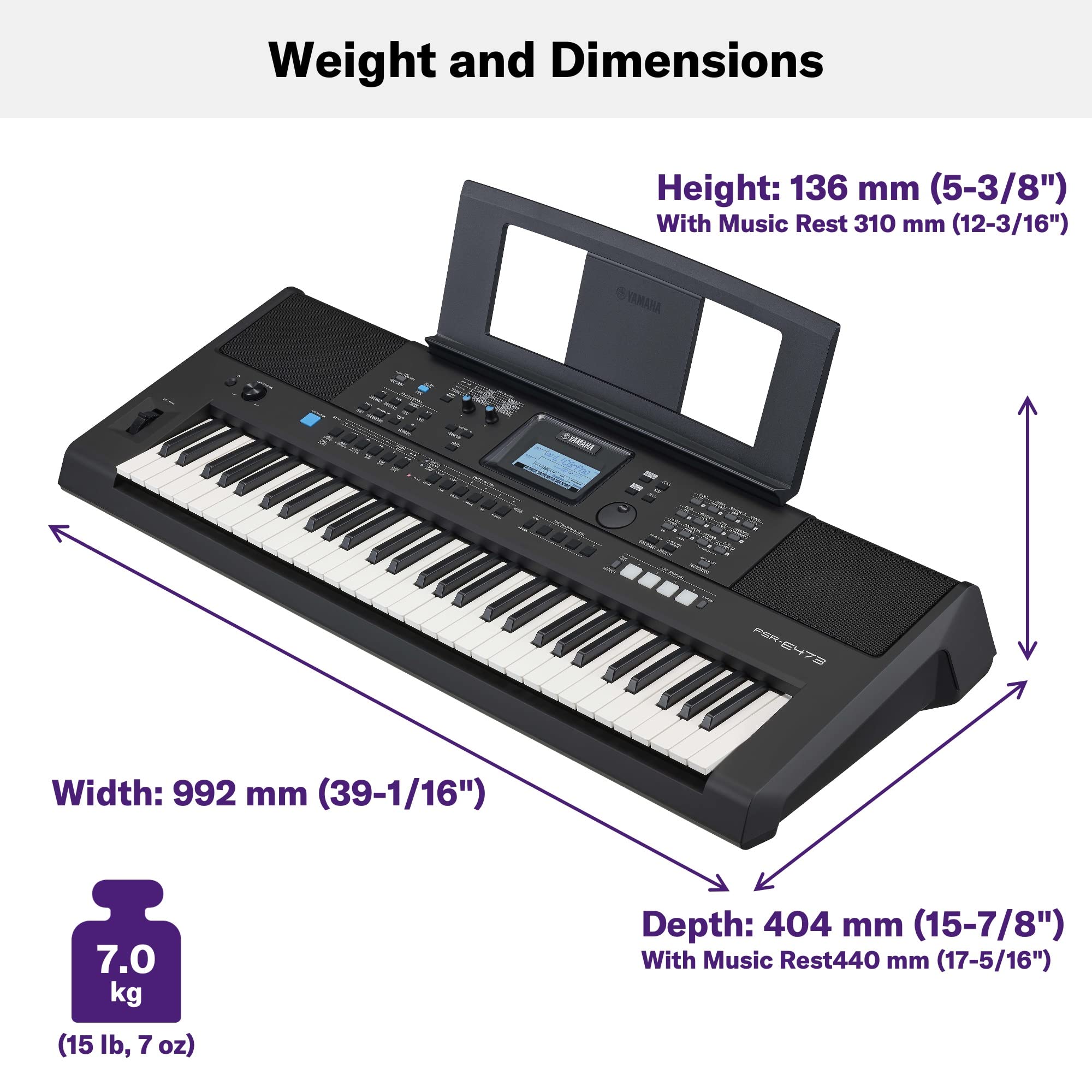 Yamaha PSR-E473