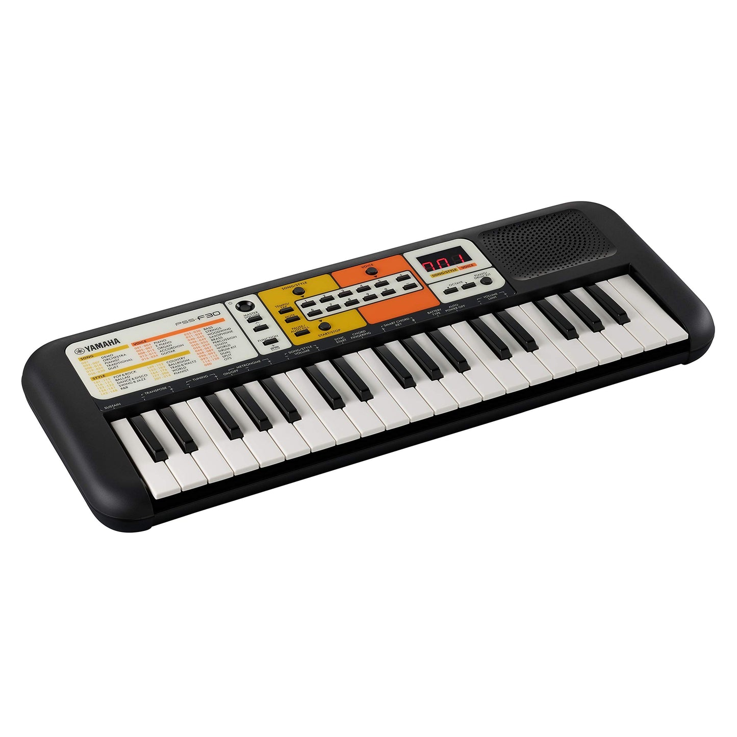 Yamaha PSS-F30 37 Mini Keys Portable Keyboard | Beginner Electronic Piano