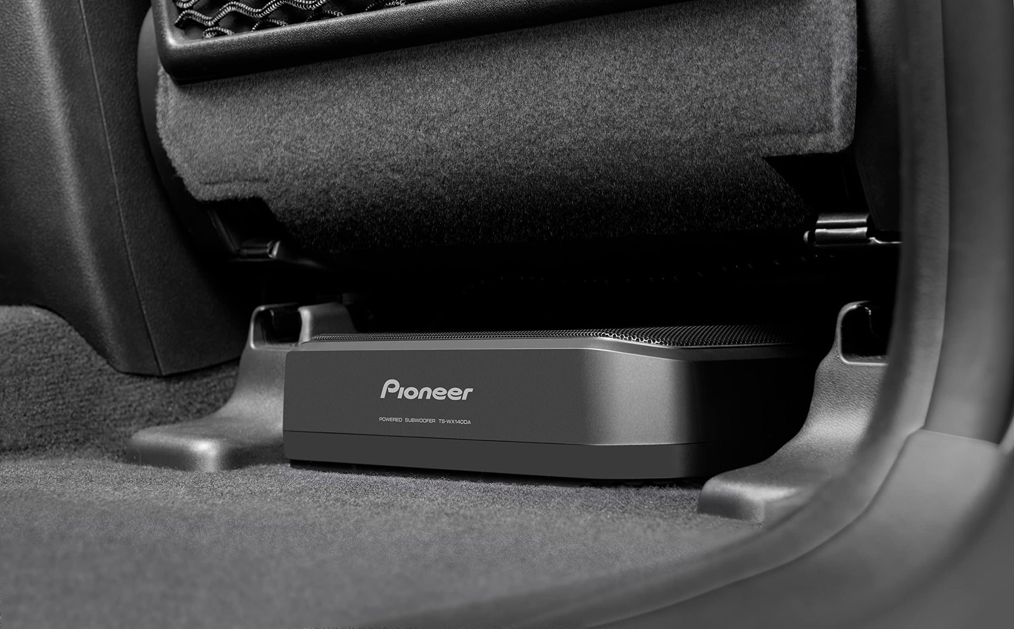 Pioneer TS-WX140DA Aktiv-Minisubwoofer 6x9, integrierter leistungsstarker Class D-Verstärker mit 170 W Maximalleistung, Eingangsnennleistung 50 W, schwarz